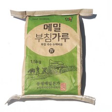 [메밀 33%] 국산 메밀로 만든 봉평 메밀 부침가루, 1.5kg