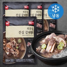외갓집 진심 갈비탕 (냉동), 650g, 4개