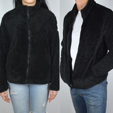 양털후리스 뽀글이 집업 블랙후리스 기모 겨울 자켓 커플 남여공용