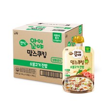 아이꼬야 맘스쿠킹 이유식 100g 12개월부터, 소불고기 진밥, 10개