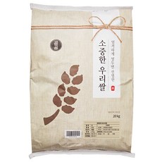 곰곰 소중한 우리쌀 2023년(햅쌀), 20kg(상등급), 1개