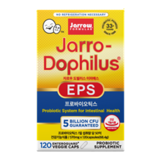 [공식수입] 자로우 도피러스 EPS 이피에스 120캡슐 액티브 유산균 7종 프로바이오틱스, 120정, 1개