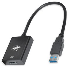 엠비에프 USB 3.0 to HDMI 컨버터, MBF-U3HD-BK