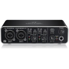 베링거 UMC202HD 오디오 인터페이스 홈 레코딩 오디오 음향 믹서 [정품/당일출고]