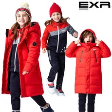 EXR 겨울 기모 트레이닝복 패딩 3PCS (패딩+트레이닝복SET) 아동 성인 패밀리룩