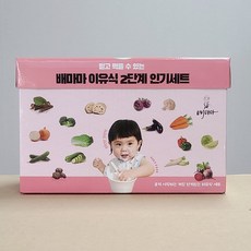 라이브커머스 행사 중기이유식 인기세트, 1세트