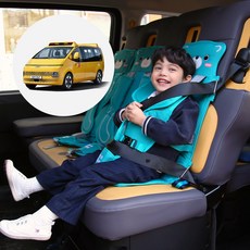 프로피 그룹2(W3) 어린이 통학버스 안전벨트 평가인증 카시트, 민트